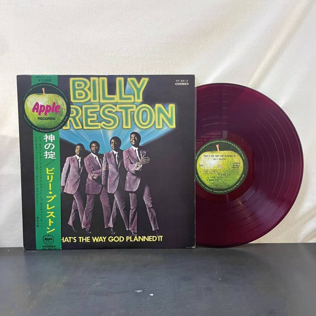 レコードの1位のbilly Prestonの画像。