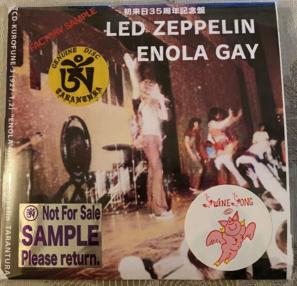 CDの1位のLed Zeppelinの画像。