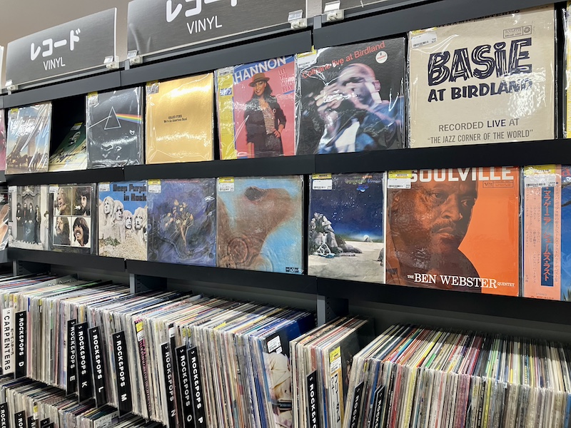 BOOKOFF SUPER BAZAAR 西友高針店のレコードコーナー