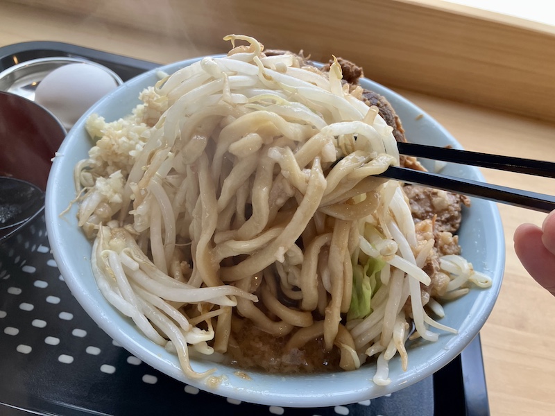 夢を語れ名古屋店のラーメン