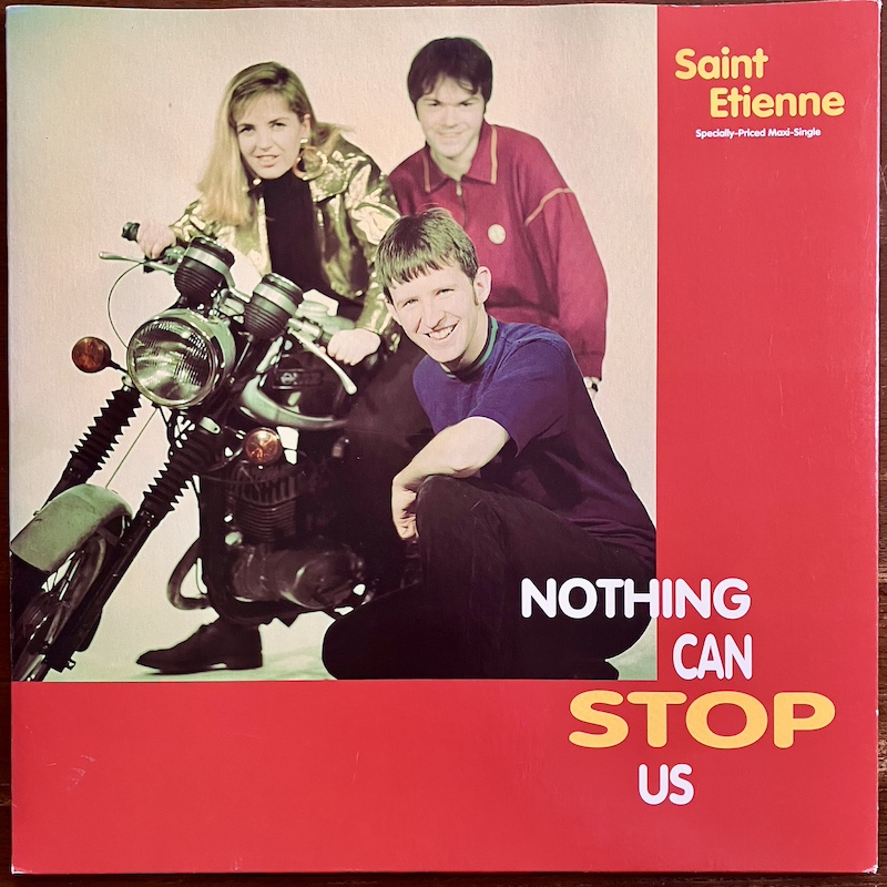 SAINT ETIENNE - NOTHING CAN STOP US (12” REMIX)のジャケット画像