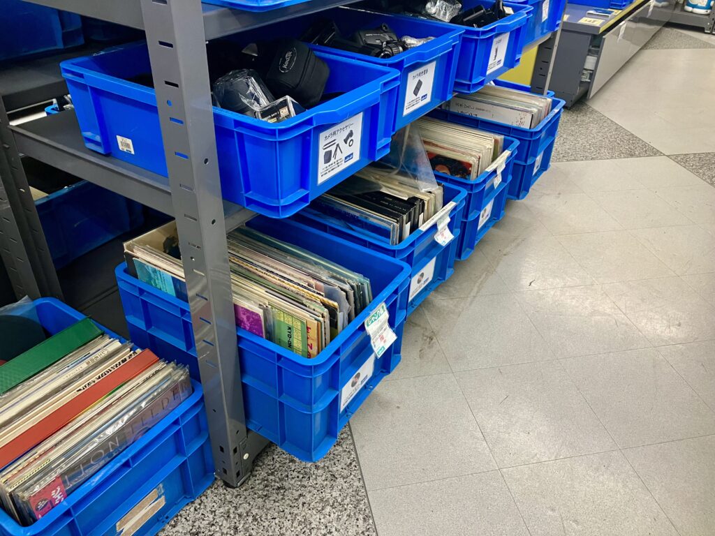 東浦のハードオフのジャンクレコード