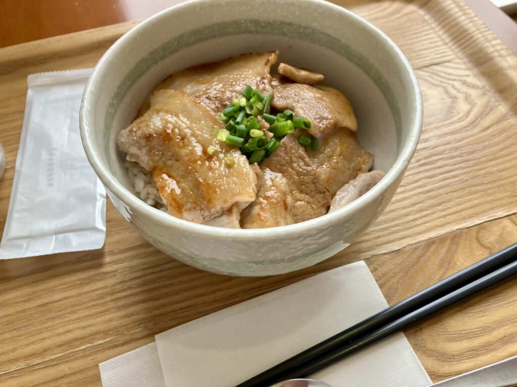 ランチの豚丼