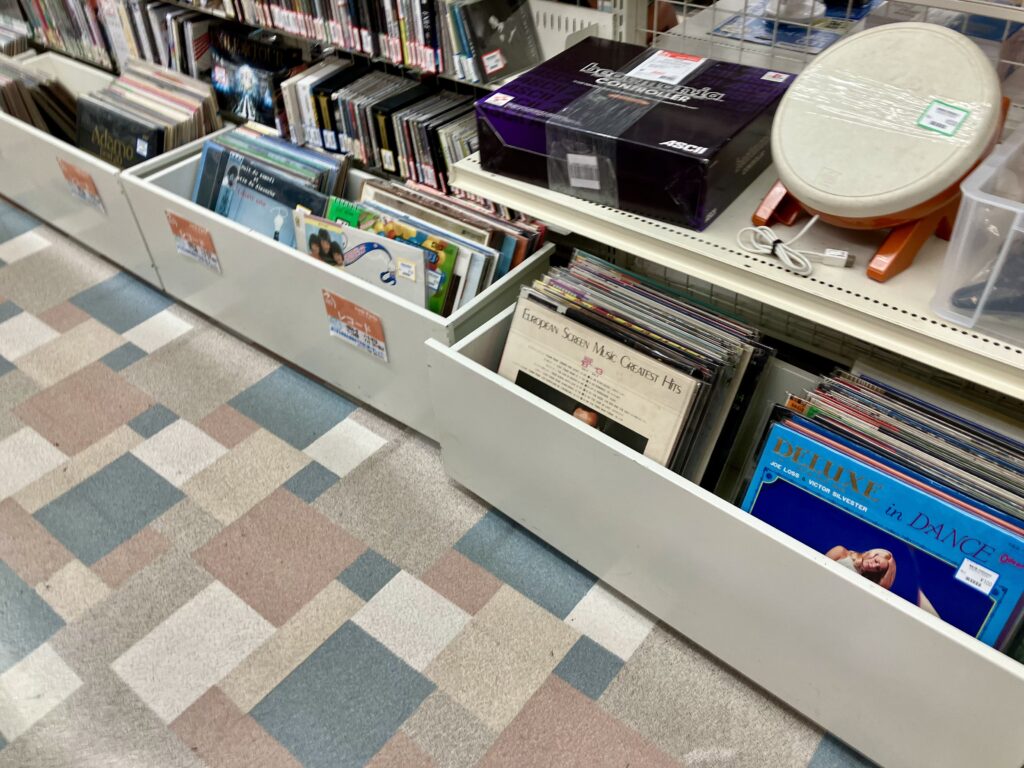 ワンダーレックスのレコードコーナー