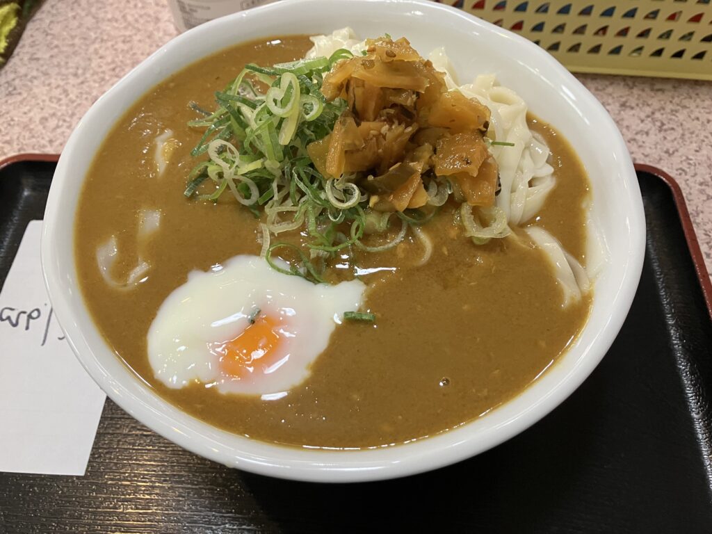 吉野屋の冷やしころカレーうどん