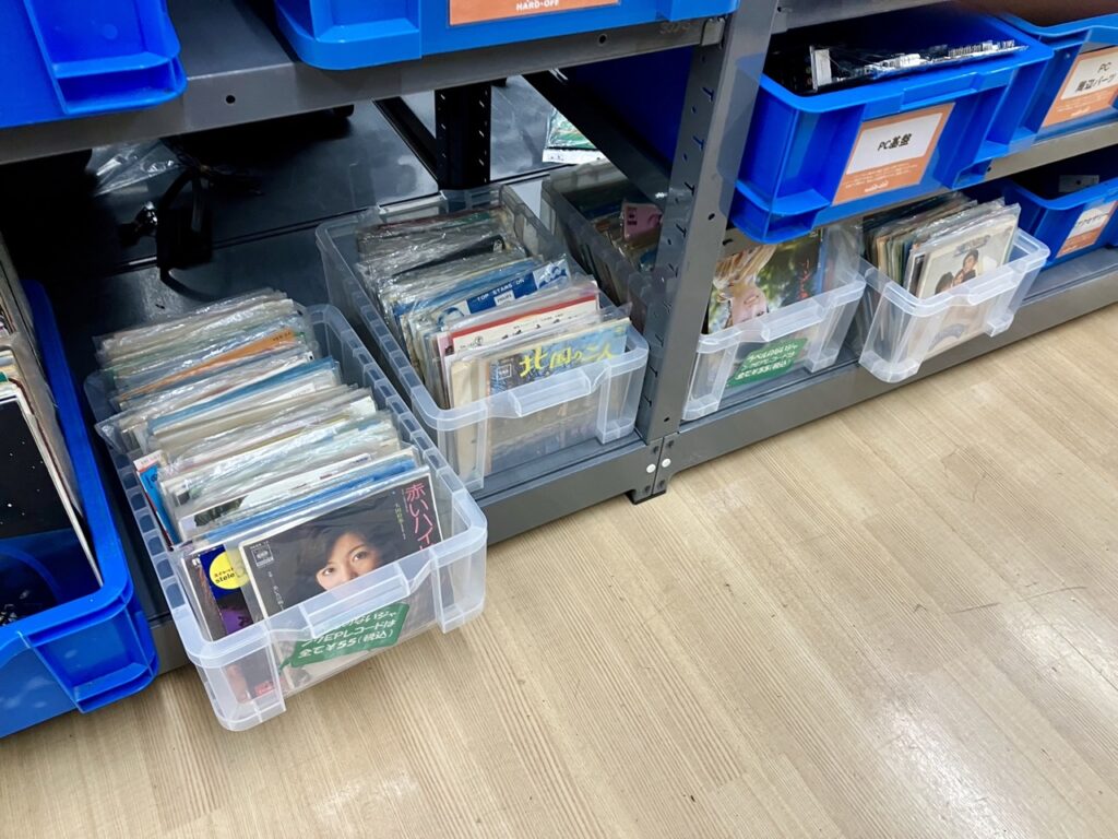 ハードオフ 浜松北寺島店のジャンクレコード