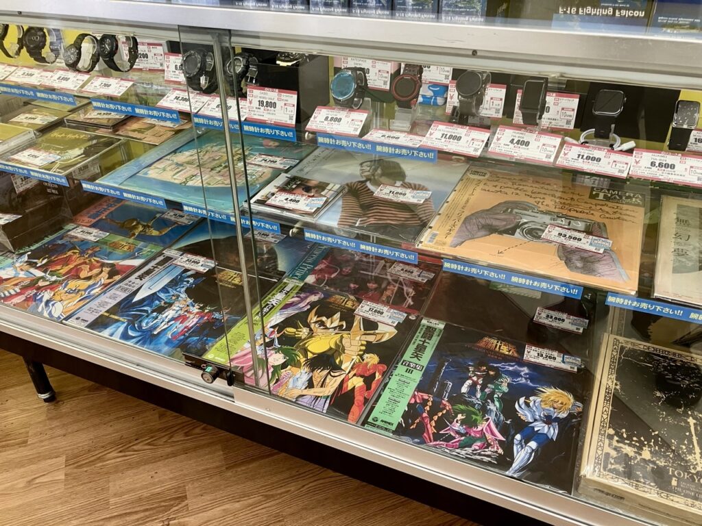 ハードオフ 浜松有玉店のレコードコーナー