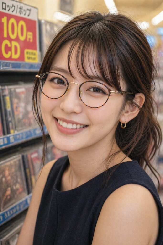 中古CDショップで100円CDを
物色するタイプ1の笑顔